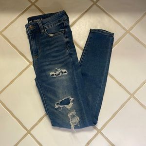 American eagle size 4 skinny jeans